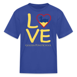 LOVE Kids' T-Shirt - royal blue