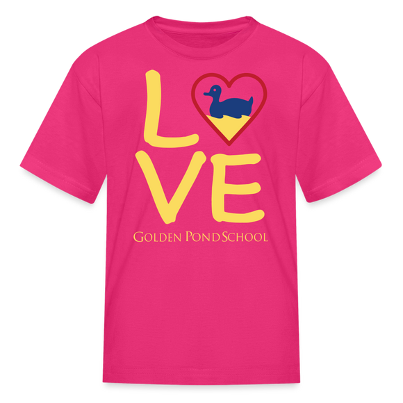 LOVE Kids' T-Shirt - fuchsia