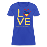 LOVE Women's T-Shirt - royal blue