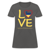 LOVE Women's T-Shirt - charcoal