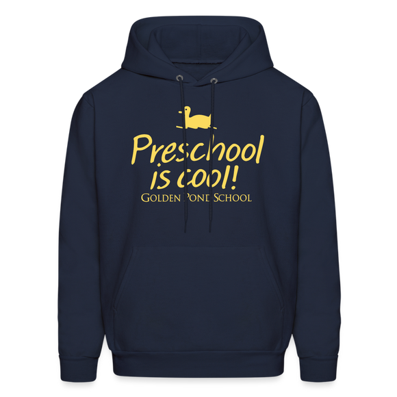 Preschool is cool! Adult Hoodie - navy