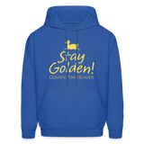 Stay Golden! Adult Hoodie - royal blue