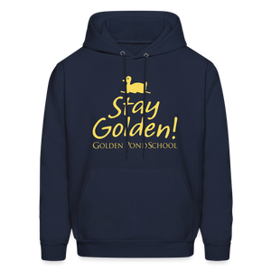 Stay Golden! Adult Hoodie - navy