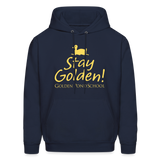 Stay Golden! Adult Hoodie - navy