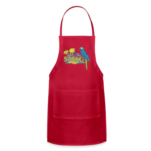 Cha-Cha Strong Apron - red