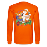 Cha-Cha Strong Unisex Long Sleeve T-Shirt - orange