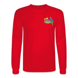 Cha-Cha Strong Unisex Long Sleeve T-Shirt - red