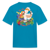 Cha-Cha Strong Kids' T-Shirt - turquoise